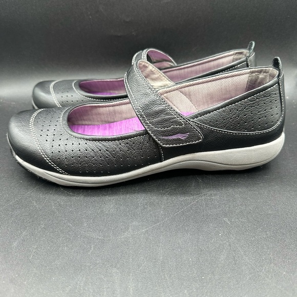 Dansko Black Leather Hadley Mary Jane Shoes EU 41 - Picture 3 of 6